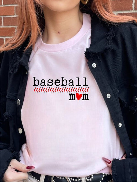 Baseball Mom Softstyle Boutique Tee