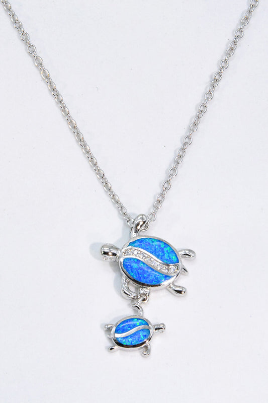 Turquoise Turtle Necklace