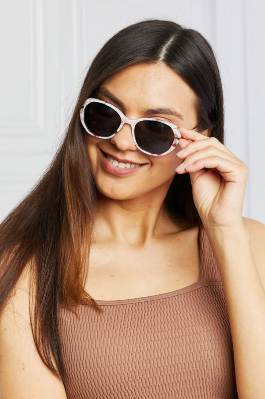 Glam Polarization Lens Sunglasses